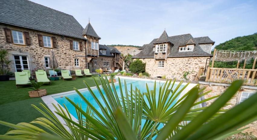 Chateau De Longcol Otel La Fouillade Dış mekan fotoğraf