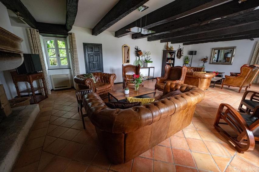 Chateau De Longcol Otel La Fouillade Dış mekan fotoğraf