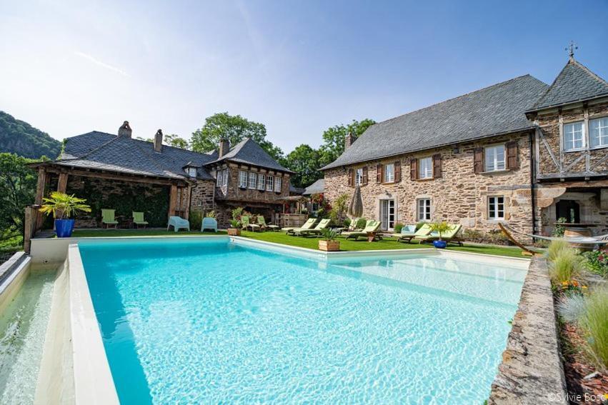 Chateau De Longcol Otel La Fouillade Dış mekan fotoğraf
