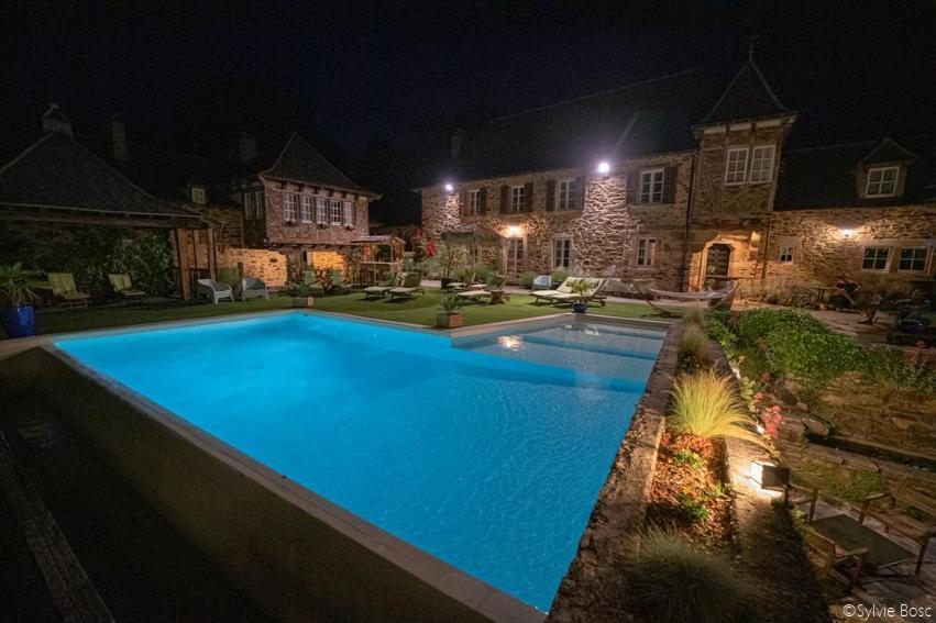 Chateau De Longcol Otel La Fouillade Dış mekan fotoğraf